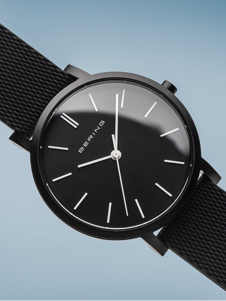Bering 16934-499 Relógio para mulher, pulseira de silicona