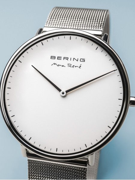 Bering Max René 15738-004 Herrenuhr, stainless steel Armband