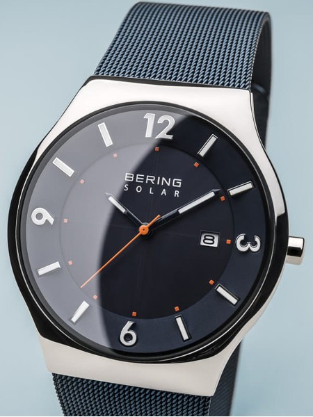 Bering Solar 14440-307 men's watch, stainless steel strap