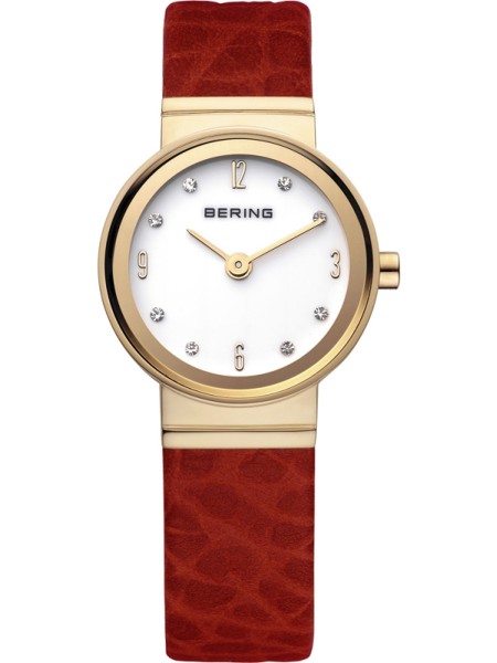 Bering 10122-634 ladies' watch, calf leather strap