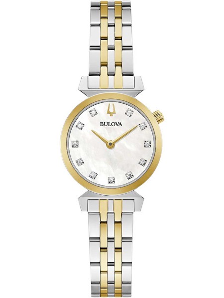Bulova Regatta Diamant 98P202 ladies' watch, stainless steel strap