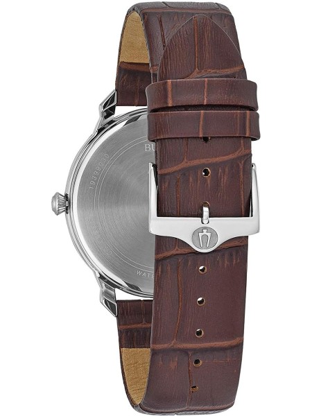 Bulova 96A184 men's watch, calf leather strap