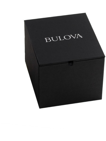 Bulova 96B217 men's watch, cuir de veau strap