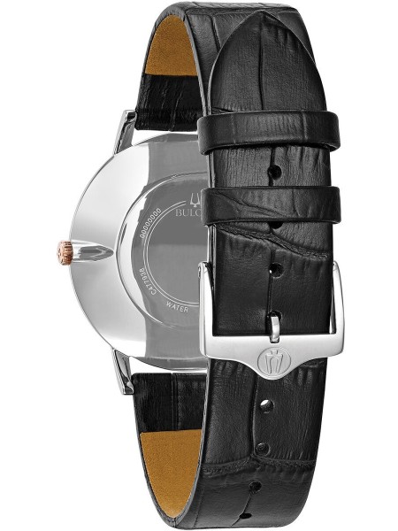 Bulova Classic 98A167 men's watch, calf leather strap