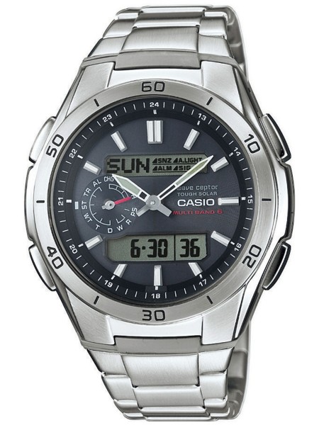 Casio Wave Ceptor WVA-M650D-1AER men's watch, stainless steel strap