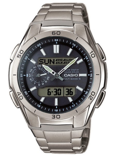 Casio Wave Ceptor WVA-M650TD-1AER men's watch, titanium strap