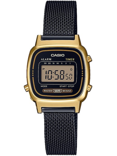 Casio Vintage LA670WEMB-1EF ladies' watch, stainless steel strap