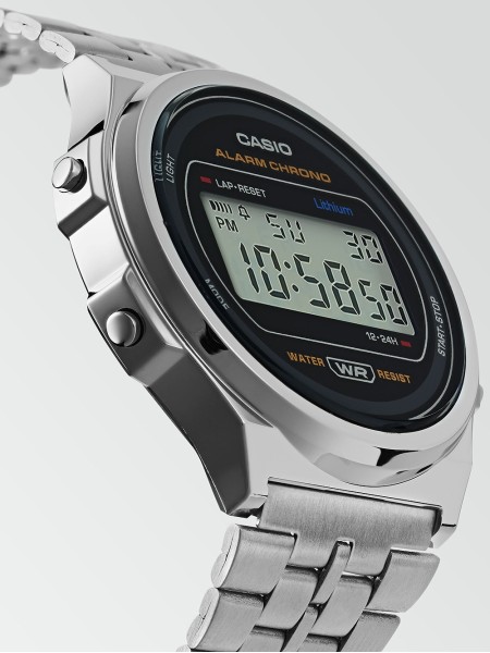 Casio Vintage A171WE-1AEF dámske hodinky, remienok stainless steel