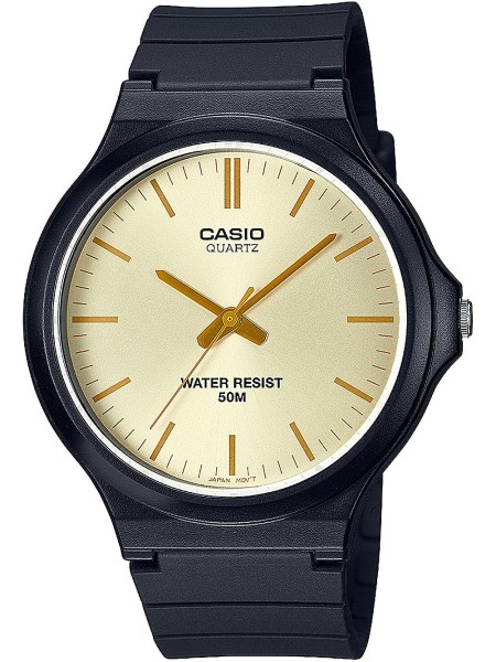 Casio MW-240-9E3VEF herrklocka, harts armband