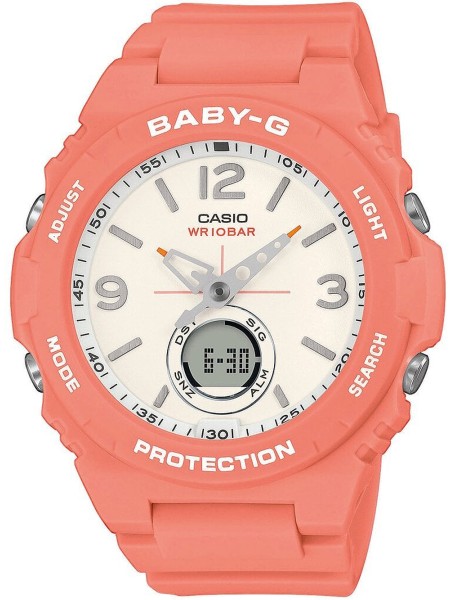 Casio BGA-260-4AER ladies' watch, resin strap
