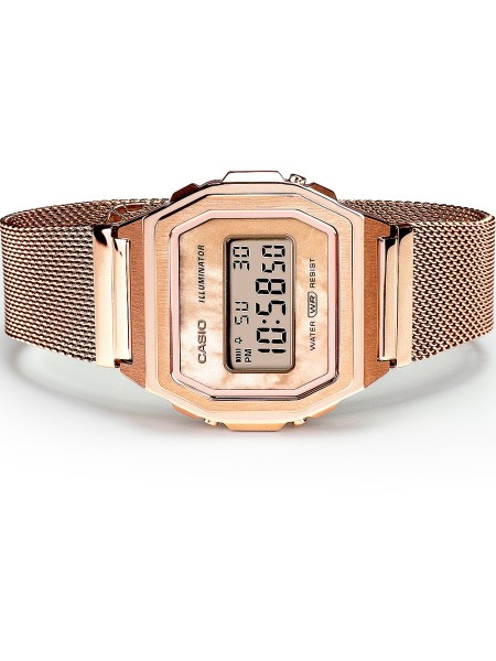 Casio Vintage Iconic A1000MPG-9EF ladies' watch, stainless steel strap