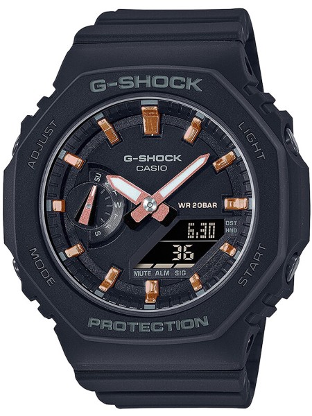 Casio G-Shock GMA-S2100-1AER Relógio para mulher, pulseira de resina
