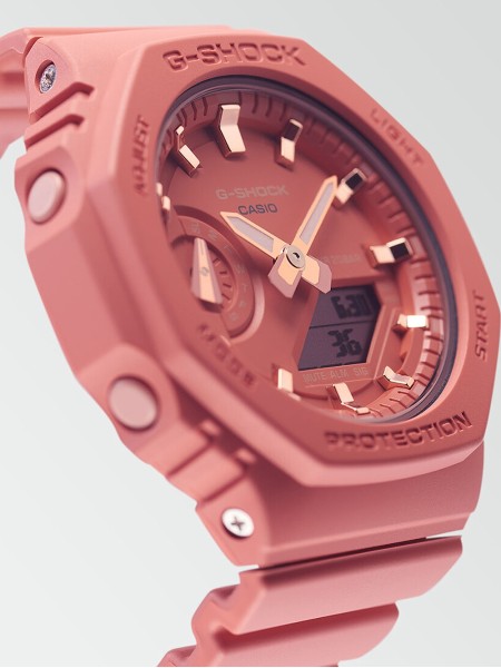 Casio G-Shock GMA-S2100-4A2ER Relógio para mulher, pulseira de resina