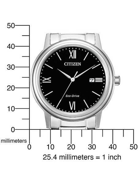 Citizen AW1670-82E montre pour homme, acier inoxydable sangle