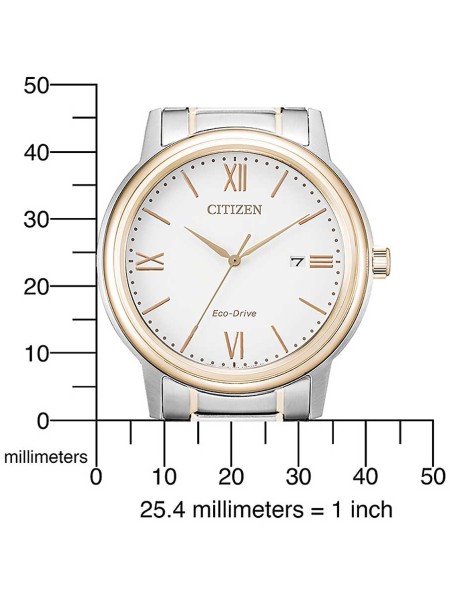 Citizen Eco-Drive Sport AW1676-86A herreur, rustfrit stål rem
