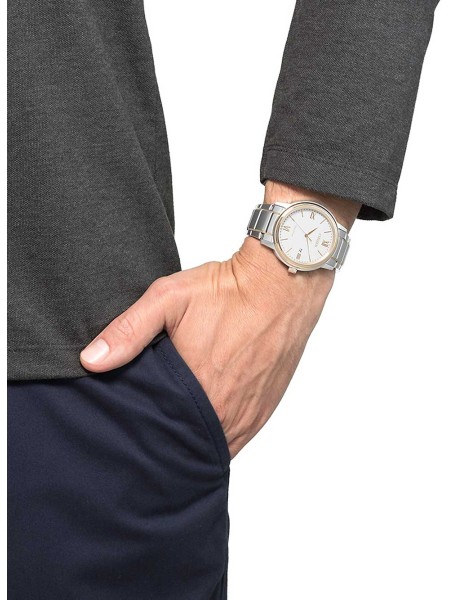 Citizen Eco-Drive Sport AW1676-86A montre pour homme, acier inoxydable sangle