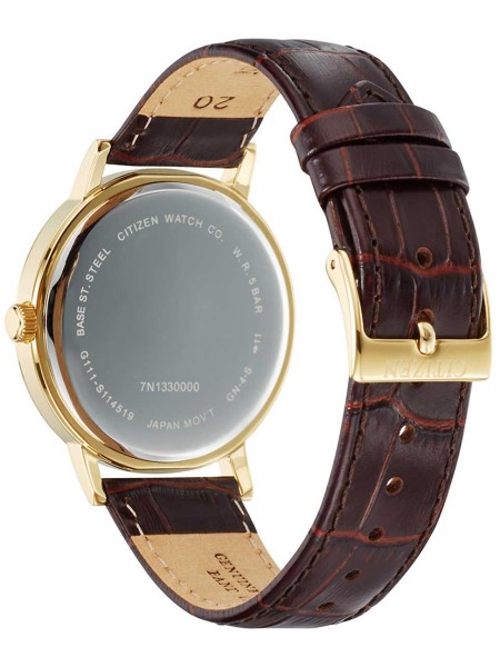 Citizen BI5072-01A men's watch, cuir de veau strap