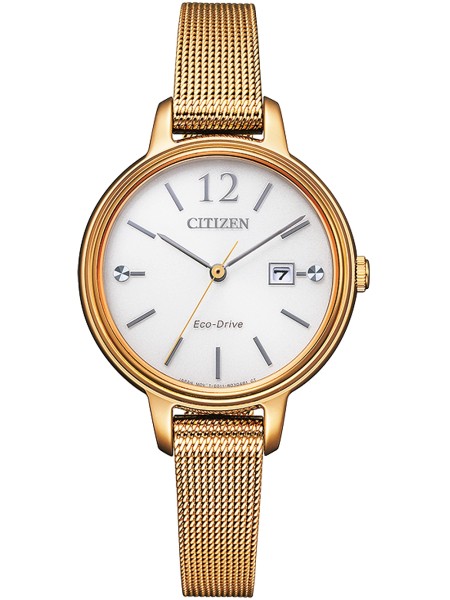 Citizen Eco-Drive Elegance EW2447-89A Damenuhr, stainless steel Armband