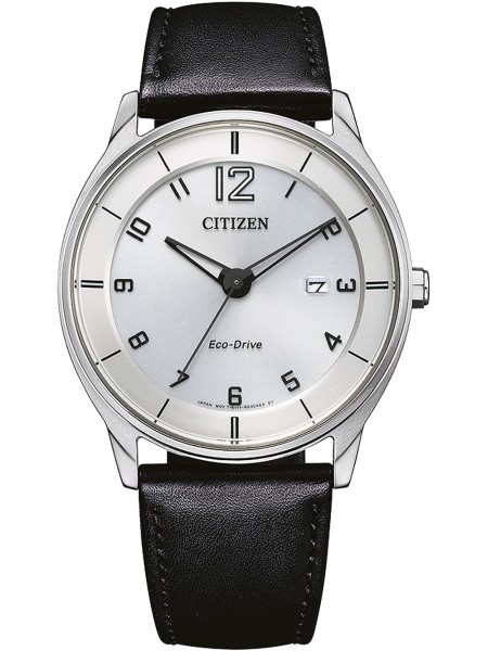 Citizen Eco-Drive Klassik BM7400-21A montre pour homme, cuir de veau sangle