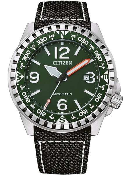 Citizen Automatik NJ2198-16X Herrenuhr, textile Armband