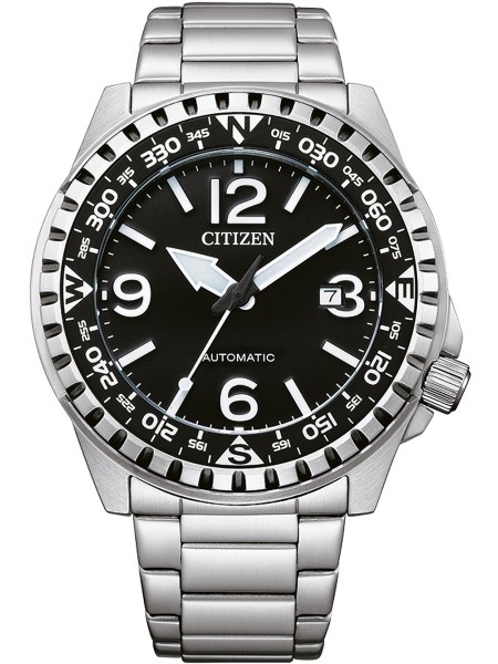 Citizen Automatik NJ2190-85E Reloj para hombre, correa de acero inoxidable