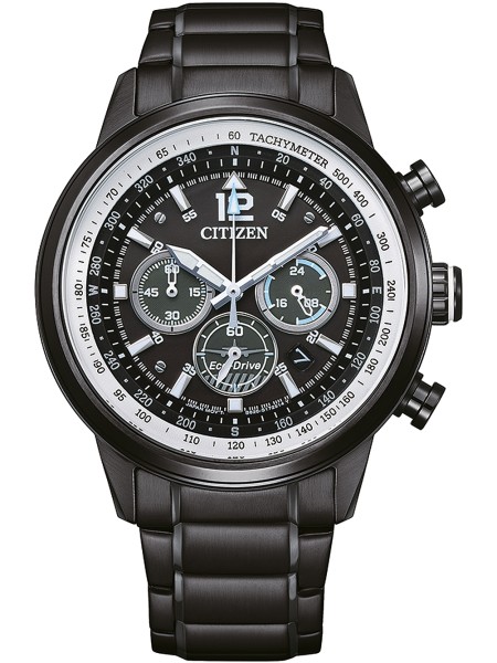 Citizen Eco-Drive Chronograph CA4475-89E men's watch, stainless steel strap
