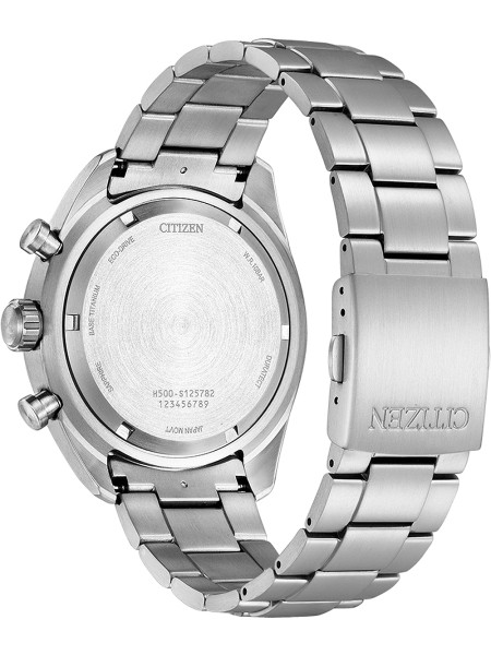 Citizen Super-Titanium Eco-Drive AT2480-81E  men's watch, titanium strap