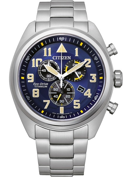 Citizen Super-Titanium Eco-Drive AT2480-81L  men's watch, titanium strap