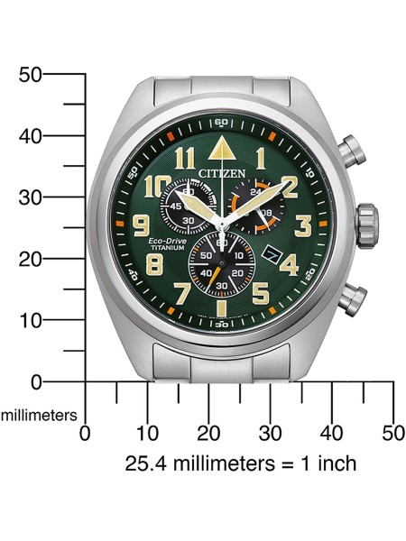 Citizen Super-Titanium Eco-Drive AT2480-81X   men's watch, titanium strap