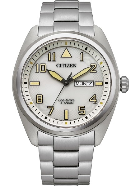 Citizen Super-Titanium Eco-Drive BM8560-88XE   montre pour homme, titane sangle