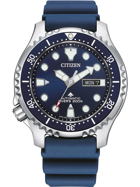 Citizen Promaster Automatik NY0141-10LE Reloj para hombre, correa de silicona