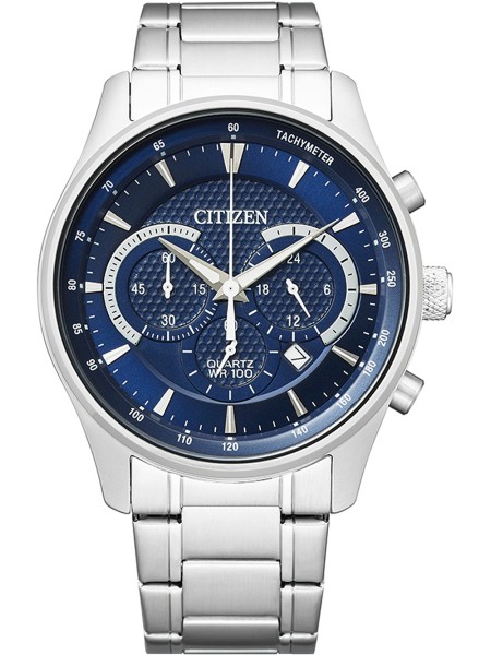 Citizen Quarz Chronograph AN8190-51L men's watch, acier inoxydable strap