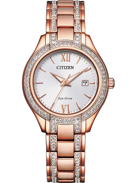 Citizen Eco-Drive Elegance FE1233-52A ladies' watch, stainless steel strap