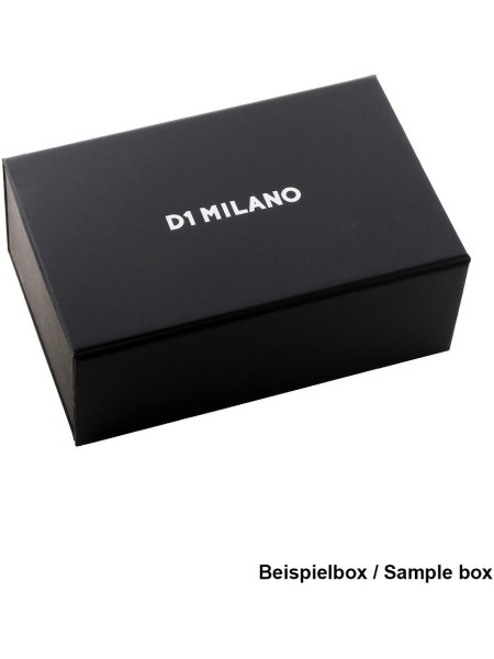 D1 Milano Polycarbon A-NE01 herrklocka, polykarbonat armband