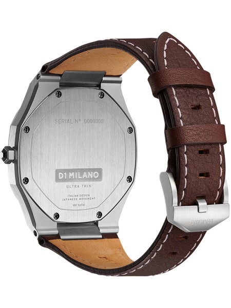 D1 Milano Ultra Thin UTLJ09 men's watch, calf leather strap