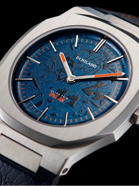 D1 Milano Ultra Thin - Space Jam A New Legacy UTLJSJ men's watch, cuir de veau strap