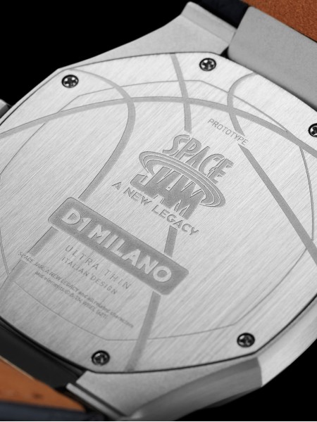 D1 Milano Ultra Thin - Space Jam A New Legacy UTLJSJ Reloj para hombre, correa de piel de becerro