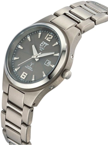 ETT Eco Tech Time Everest II ELT-11438-11M Relógio para mulher, pulseira de titanio