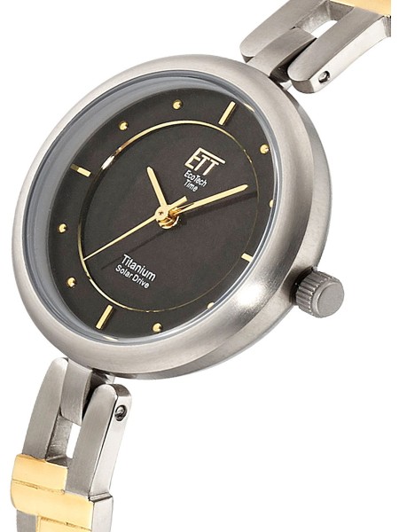 Ceas damă ETT Eco Tech Time Namib Titan ELT-12116-25M, curea titanium