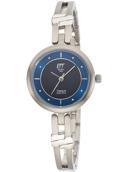 ETT Eco Tech Time Namib Titan ELT-12115-65M Relógio para mulher, pulseira de titanio