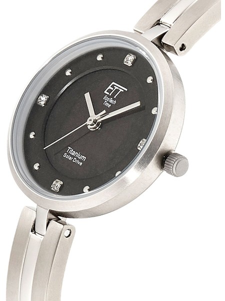 ETT Eco Tech Time Namib Titan ELT-12112-24M Reloj para mujer, correa de titanio