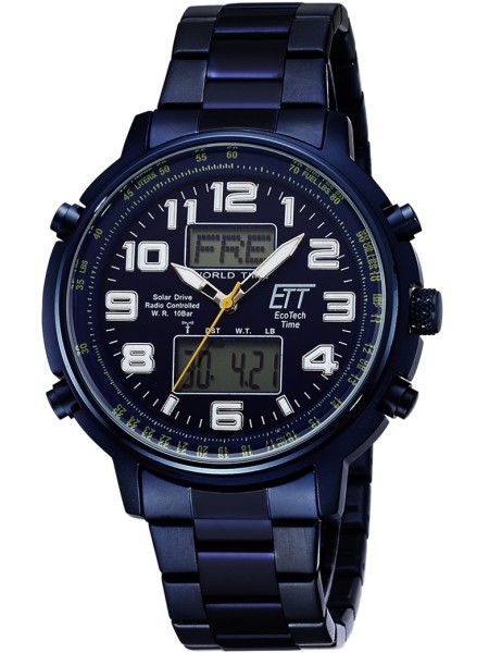 ETT Eco Tech Time Hunter II EGS-11445-32M men's watch, stainless steel strap