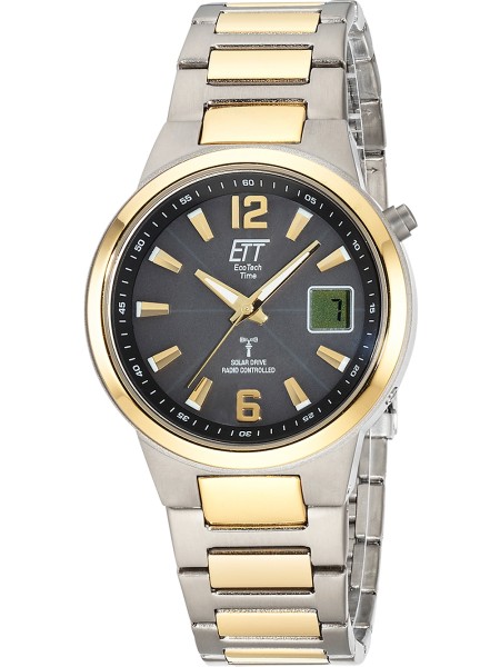 ETT Eco Tech Time Everest II Titan EGT-11468-21M herrklocka, titan armband