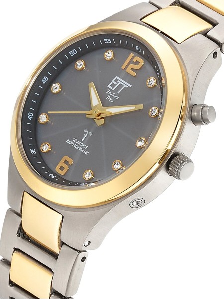 ETT Eco Tech Time Everest ELT-11470-24M Relógio para mulher, pulseira de titanio