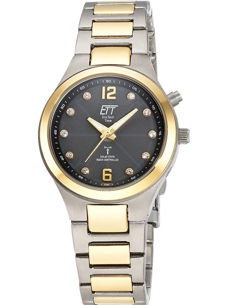 ETT Eco Tech Time Everest ELT-11470-24M Relógio para mulher, pulseira de titanio
