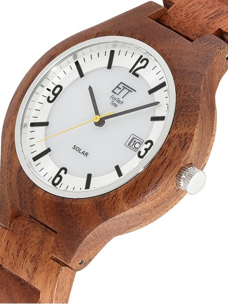 ETT Eco Tech Time Osoyoos Wood EGW-12125-42SET herrklocka, trä armband