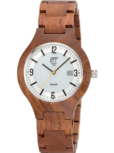 ETT Eco Tech Time Osoyoos Wood EGW-12125-42SET herrklocka, trä armband