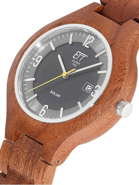 ETT Eco Tech Time Osoyoos Wood EGW-12123-22SET Reloj para hombre, correa de madera