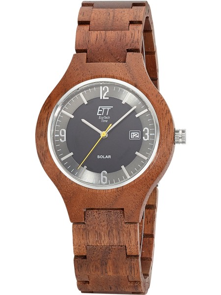 ETT Eco Tech Time Osoyoos Wood EGW-12123-22SET montre pour homme, bois sangle