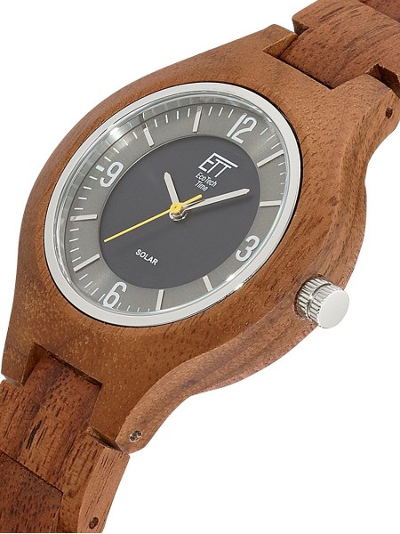 ETT Eco Tech Time Specialist Wood ELW-12124-22SET damklocka, trä armband